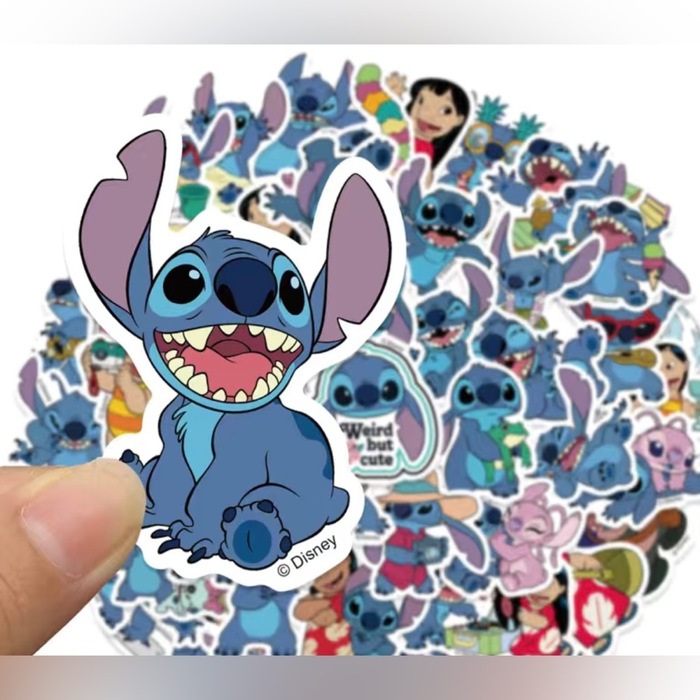 NIP 50pc Disney Officially Licensed Lilo & Stitch Stickers - Picture 3 of 6